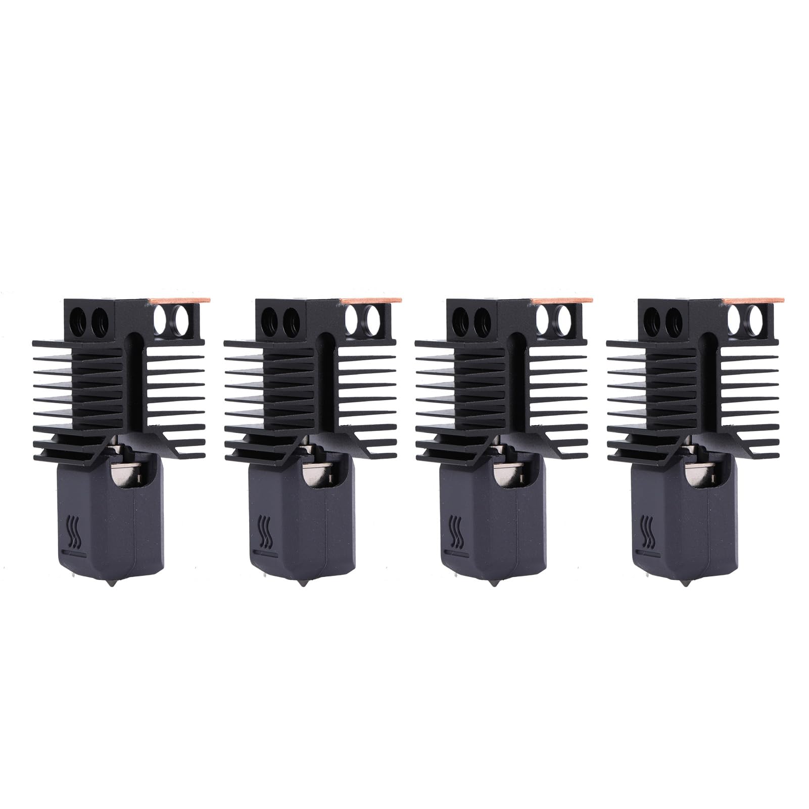 FTVOGUE Boquilla de Alto Flujo, Kit de Acero Endurecido 0.2mm para Hotend | Nanorrevestimiento, Calentamiento rápido, Diseño a prueba de obstrucciones, Compatible con Snapmaker, Alta velocidad