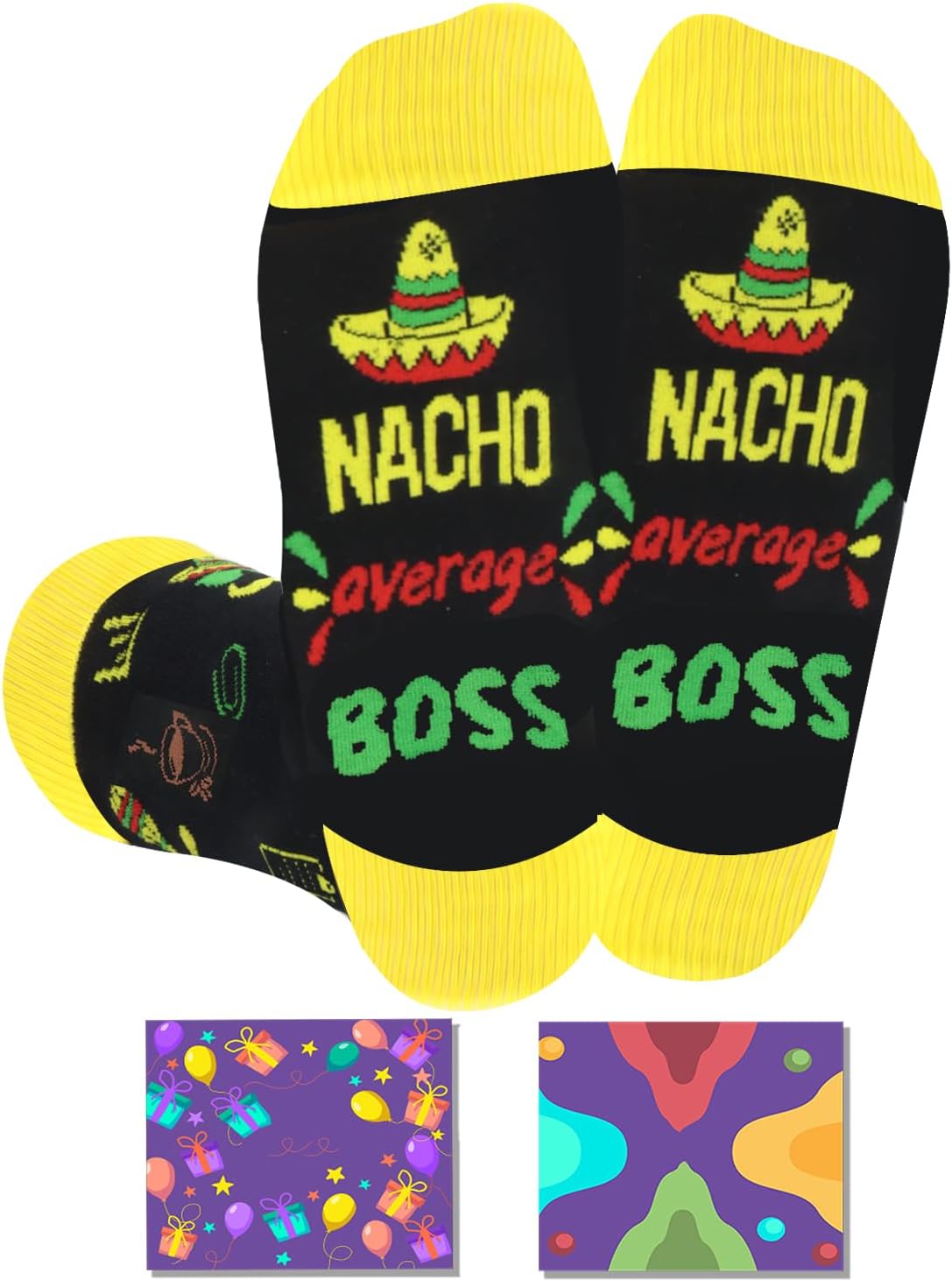 Amazon.com: PartyGalore World's Best Boss Gifts Socks - Ideas for Boss ...