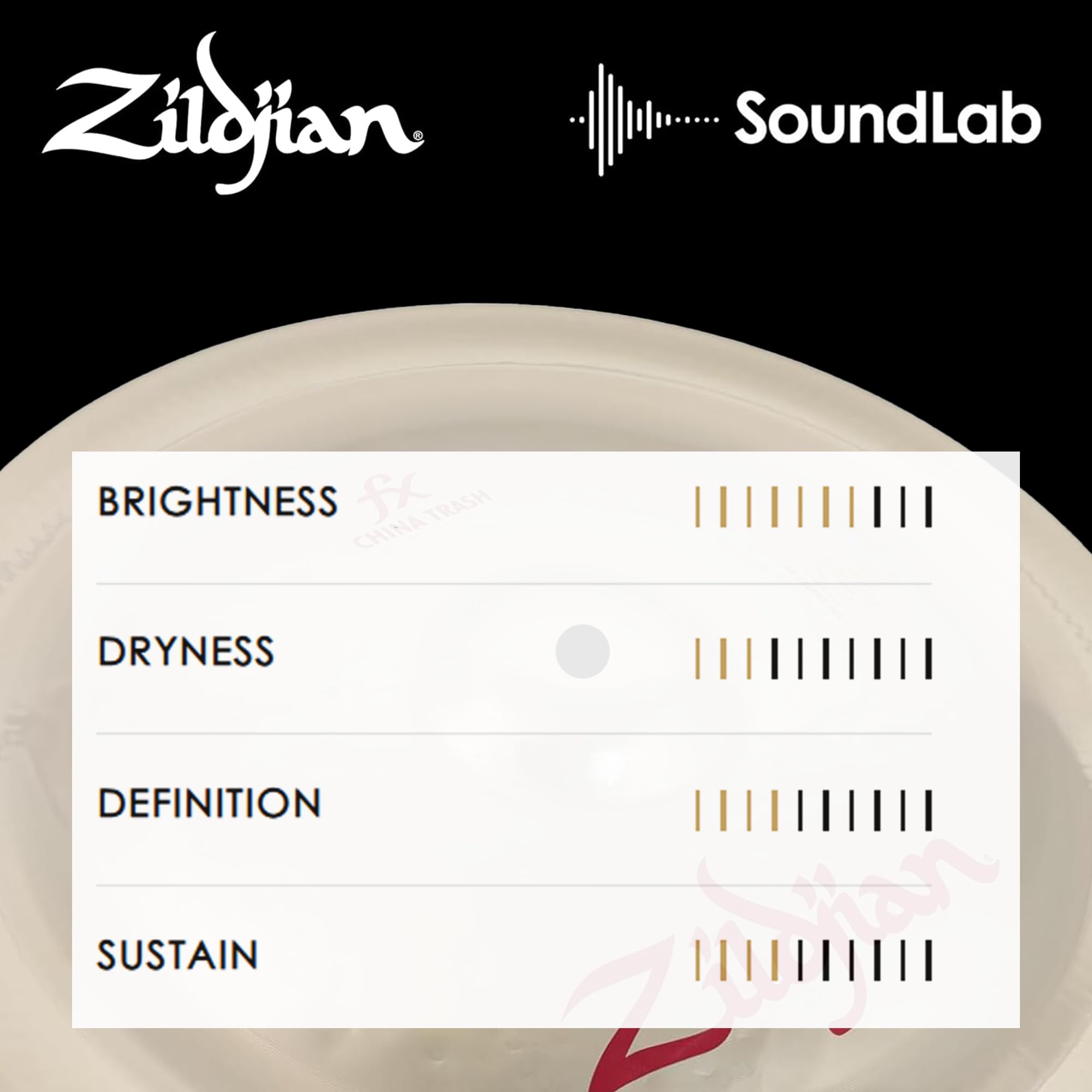 Zildjian FX Cymbals Series - 14" Oriental China Trash Cymbal