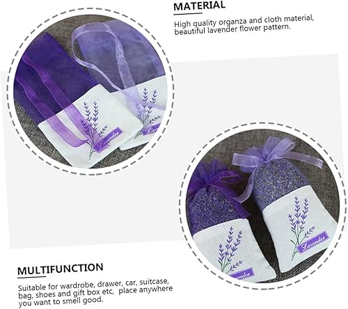 Miniatura 5 de 22 bolsas de lavanda para regalo, bolsas de regalo transparentes con aromas frescos, bolsas de regalo con cordón, bolsas de regalo para fiesta de