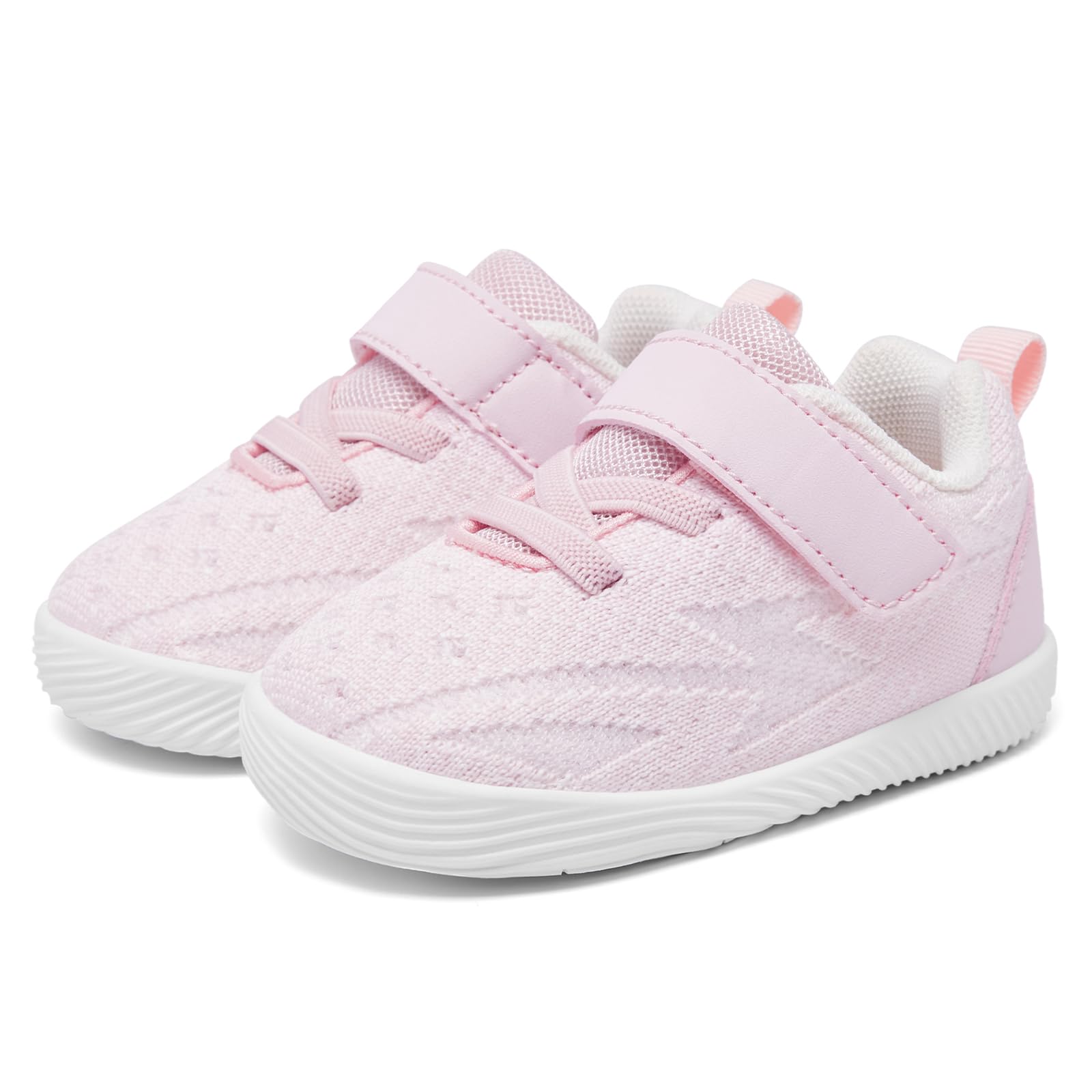 MORENDL Toddler Sneakers Baby Boys &amp; Girls Barefoot Shoes Lightweight Breathable Walking Running Tennis Athletic Sport Shoes