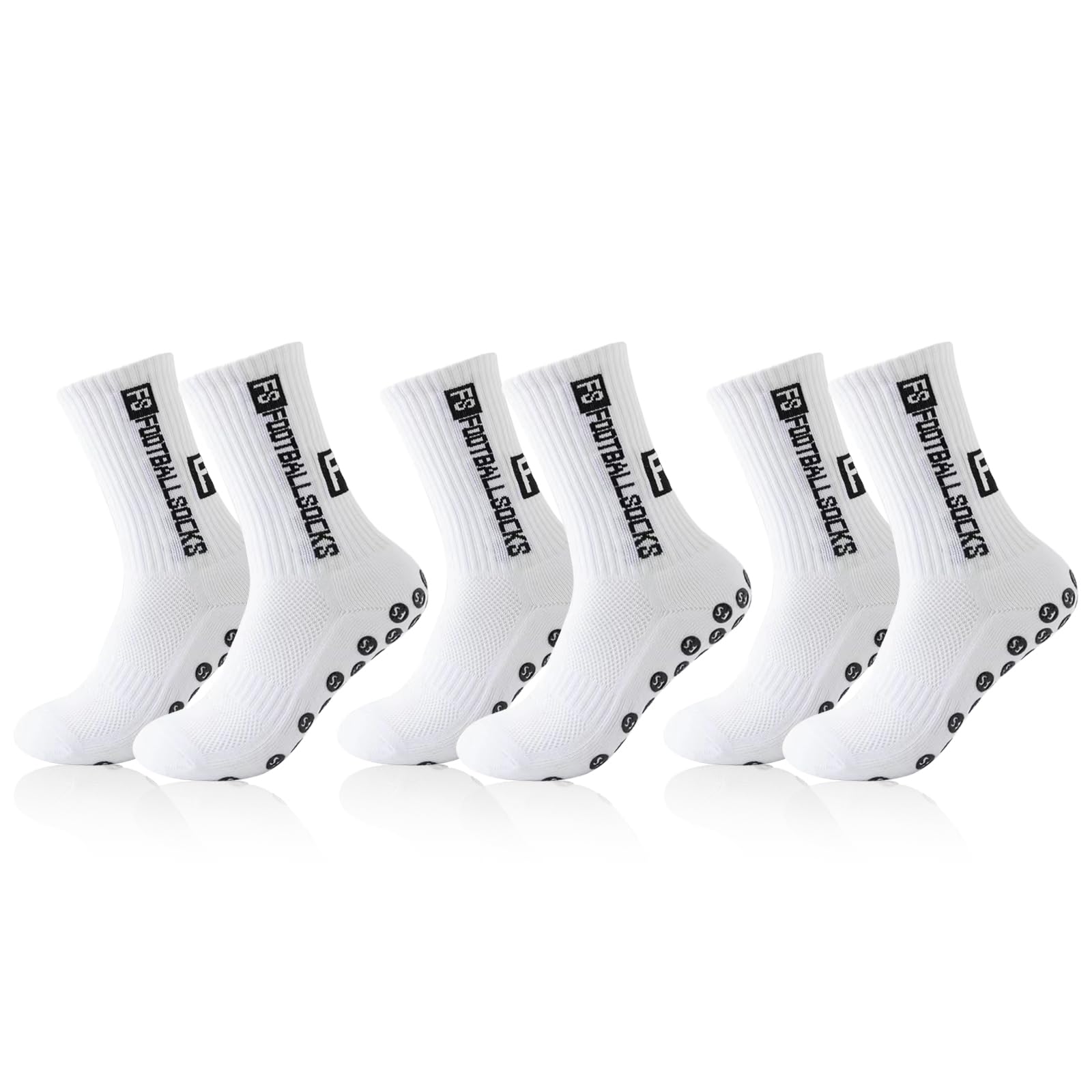 Calcetines de fútbol, calcetines deportivos antideslizantes, Calcetines Futbol Antideslizantes con Agarres