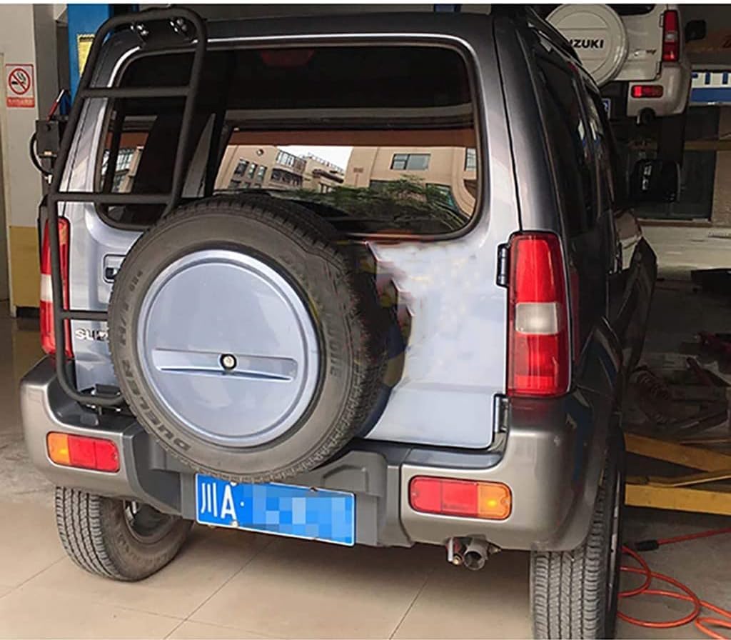 Auto Heckklappenleiter zum Klettern für Suzuki Jimny S-Ierra JB43, Hecktür Leiter Klettern Climbing Ladder Aluminiumlegierung Trittleiter