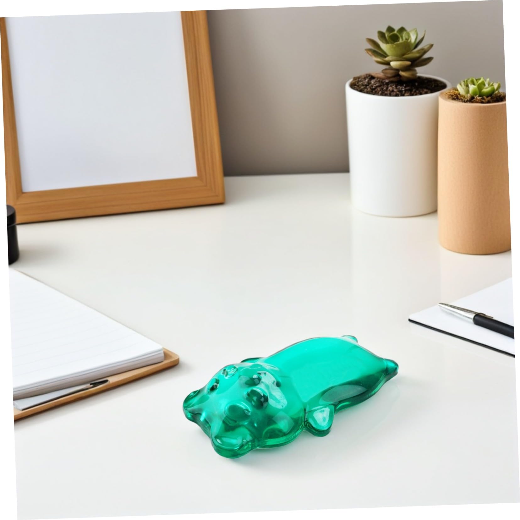 Baluue 3 STÜCKE Ergonomische Silikon handauflage Niedlichem Bär design Weiche Maus handgelenkauflage für Büro und Laptop Rutschfestes Gelkissen zur Unterstützung und Ermüdungsreduktion