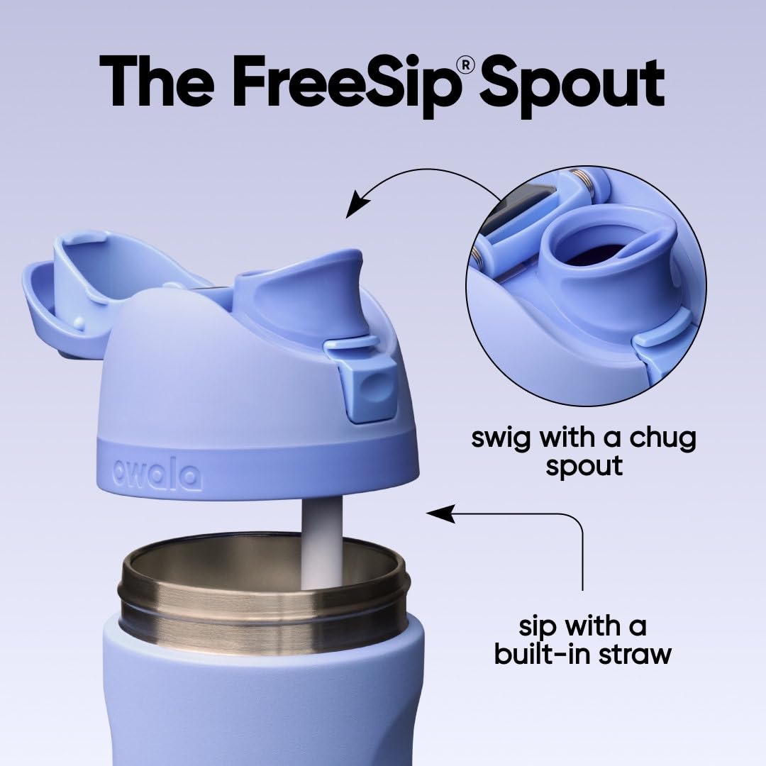 owala-freesip-insulated-stainless-steel-water-bottle-16-oz-out-of-the-blue image 3
