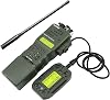 PRC-152 Dummy Radio Case wKDU Model,No Function, Perfect for DIY Projects & Military Cosplay Army Green