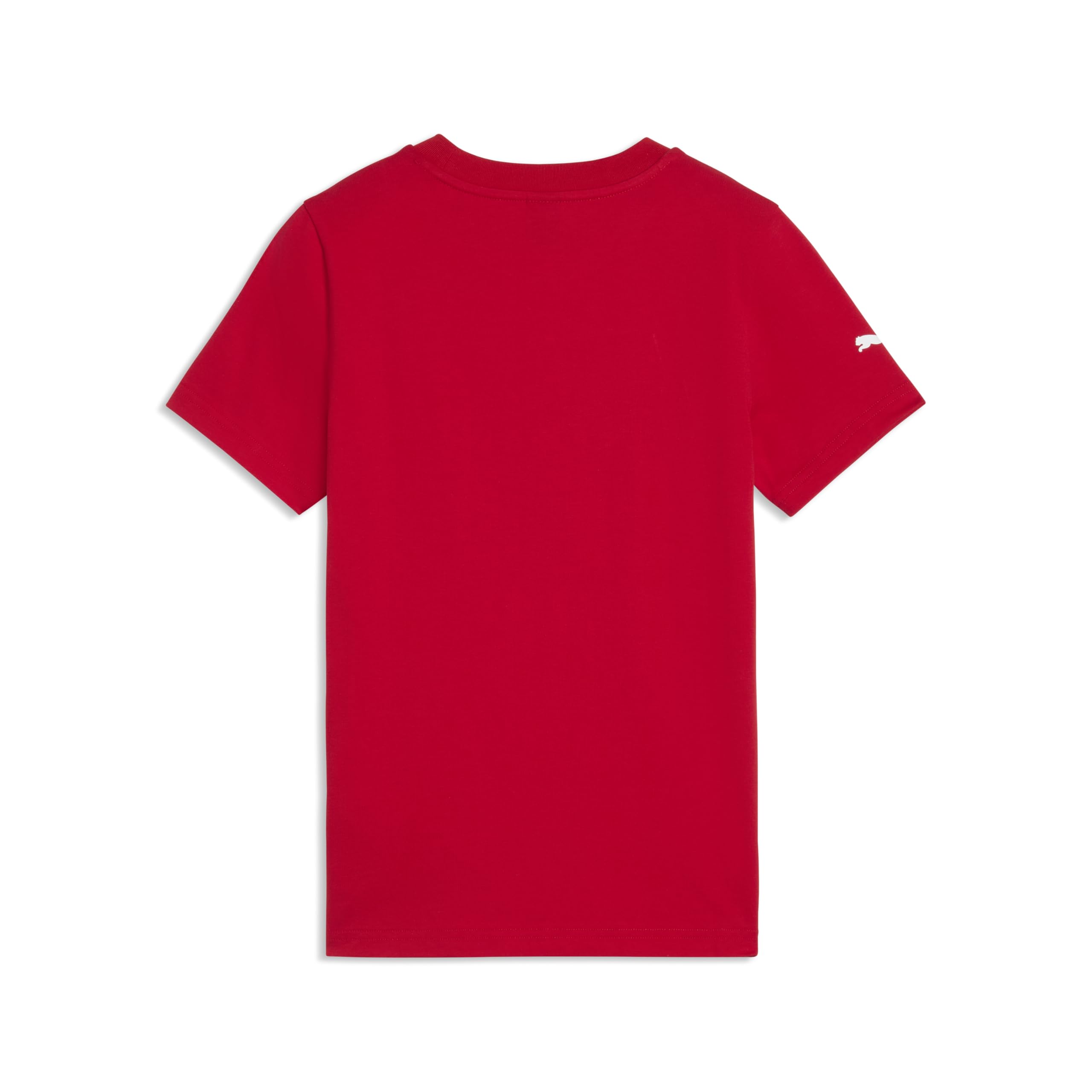 PUMA Scuderia Ferrari F1 T-Shirt Bambino con Grande Logo Scudetto