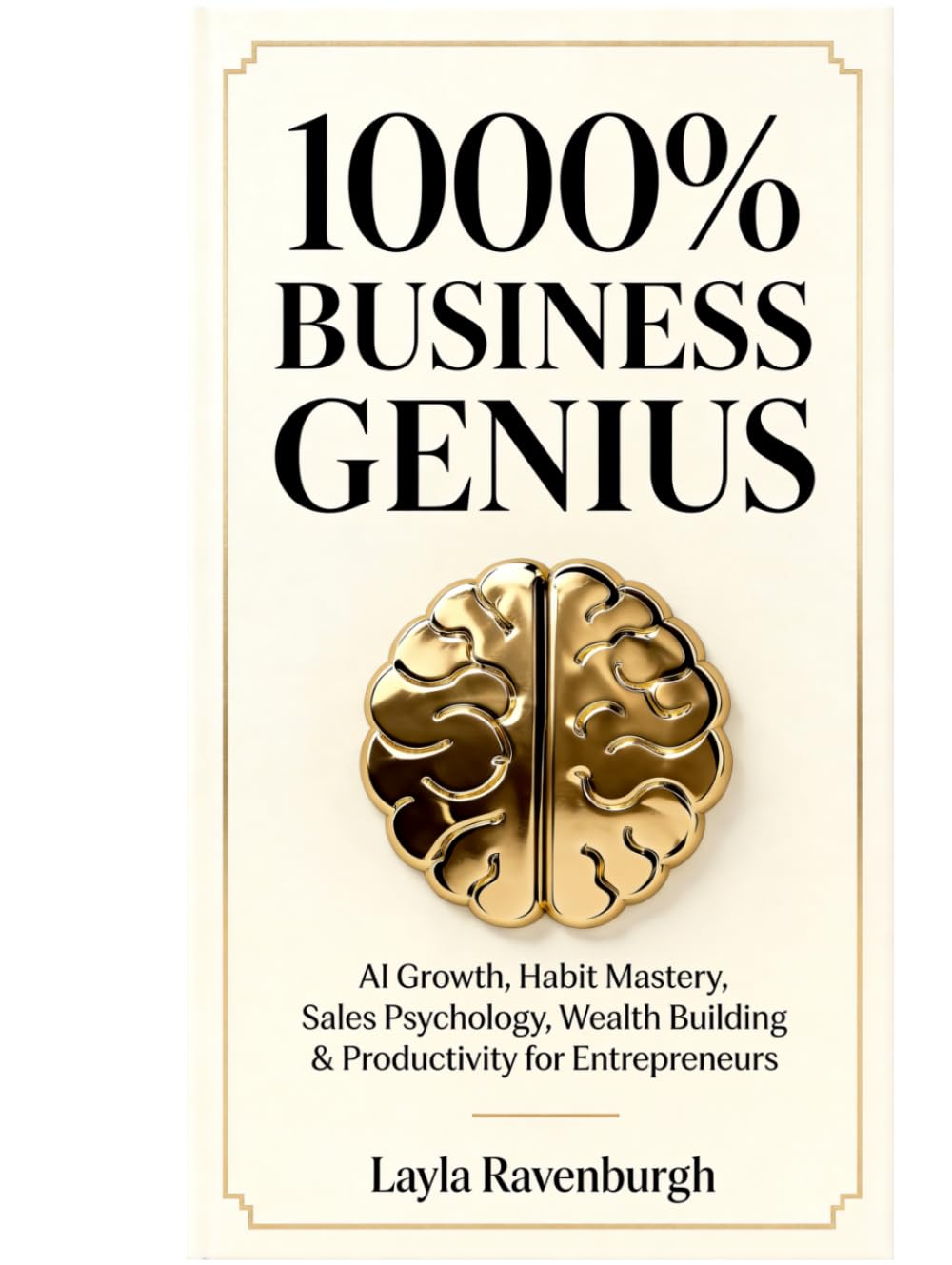 1000% BUSINESS GENIUS: AI Growth, Habit Mastery, Sales Psychology, Wealth Building & Productivity for Entrepreneurs
