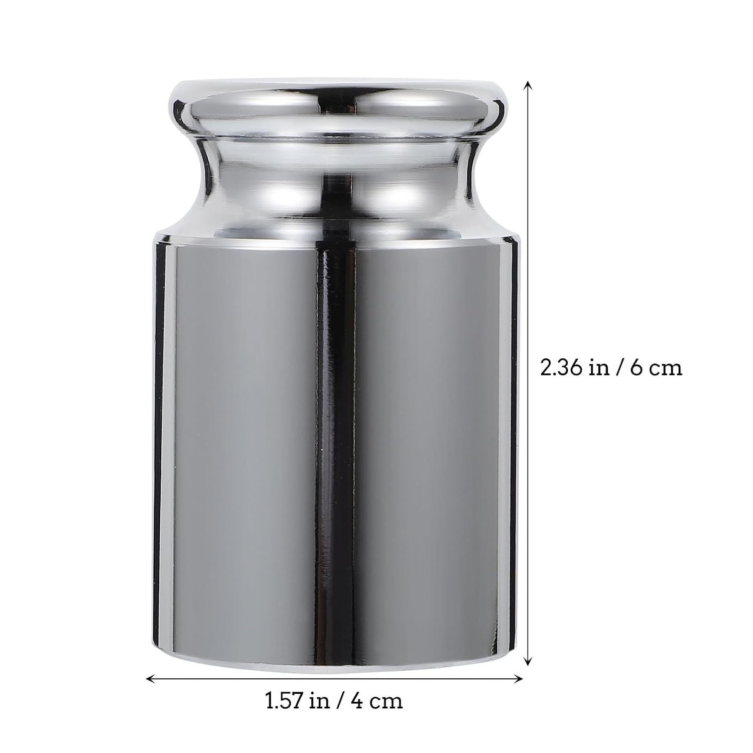 Class Chrome Plated Calibration Weight for Digital Scale Balance Precision Test Weight for Electronic Balance Calibration and Lab Use