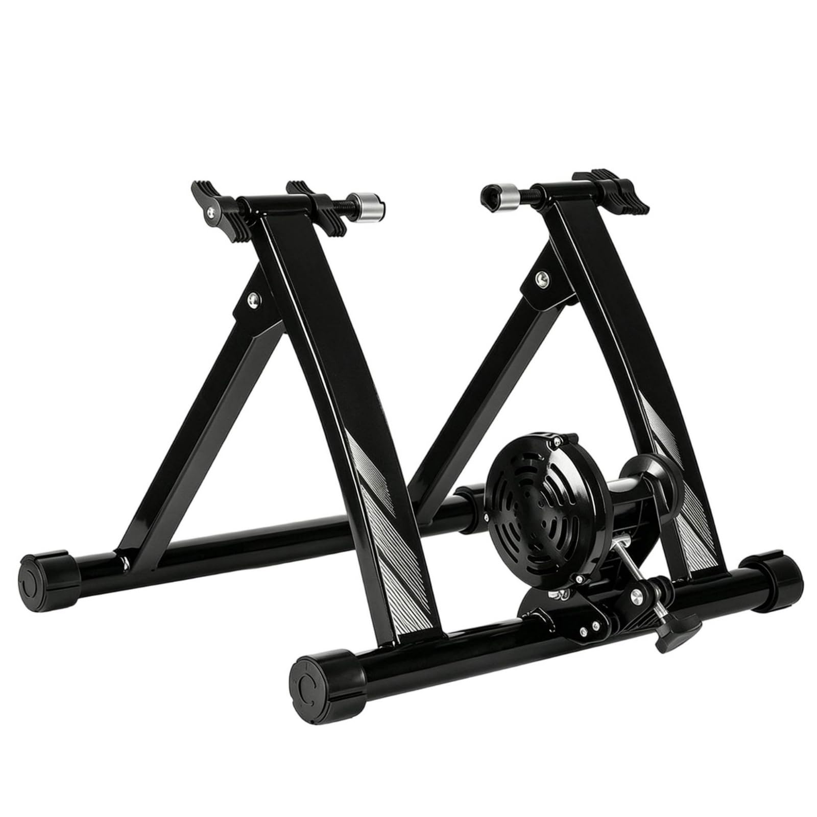 KESOTO Rodillo Entrenamiento Magnético Estructura Triangular Plegable, Silencioso, Entrenador, para Inriores, Ciclistas