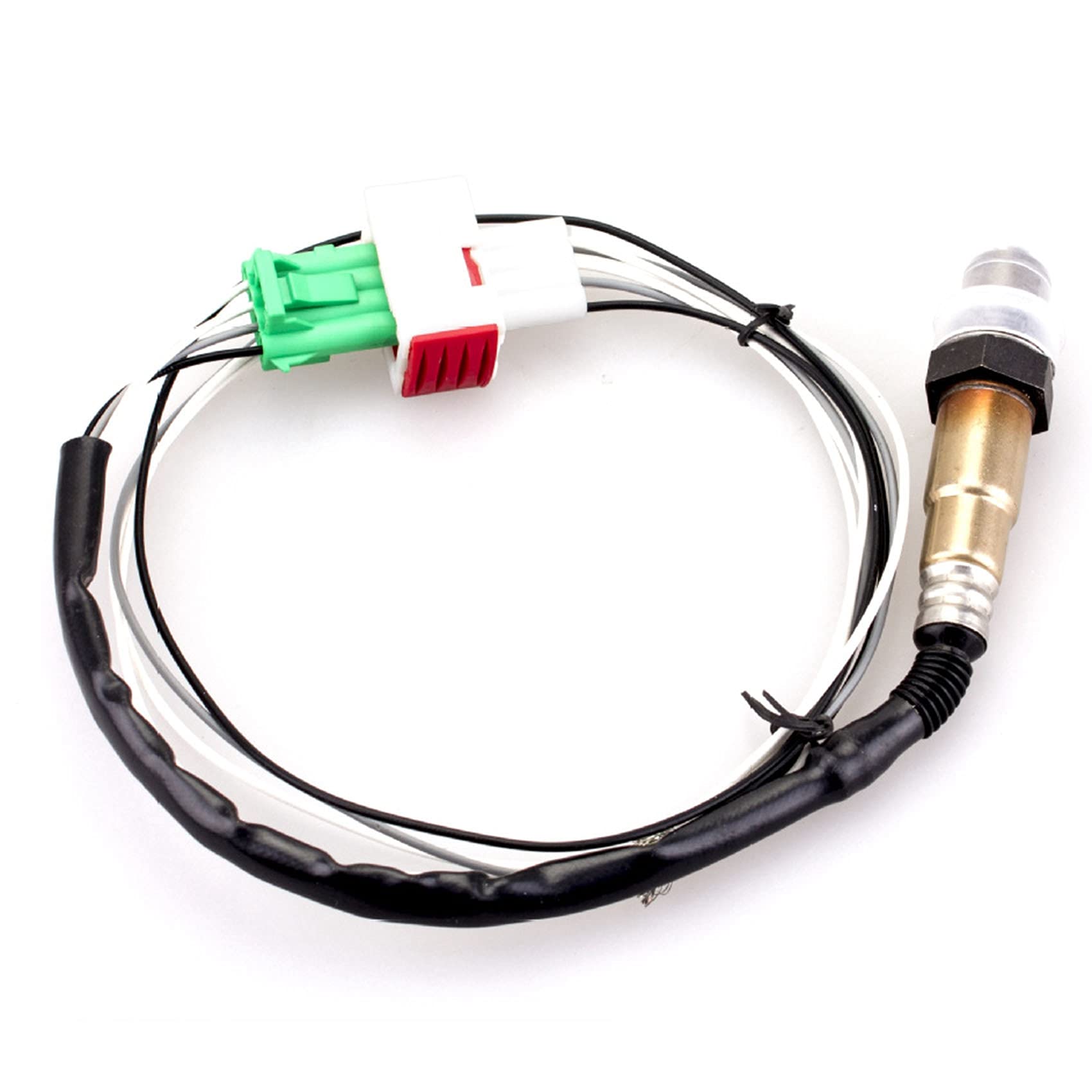 VoltmèTre de Jauge de Rapport Air-Carburant 2 en 1 12V 52Mm Voiture NuméRique AFR VoltmèTre Indicateur Jauge de Tension avec Capteur D'OxygèNe O2