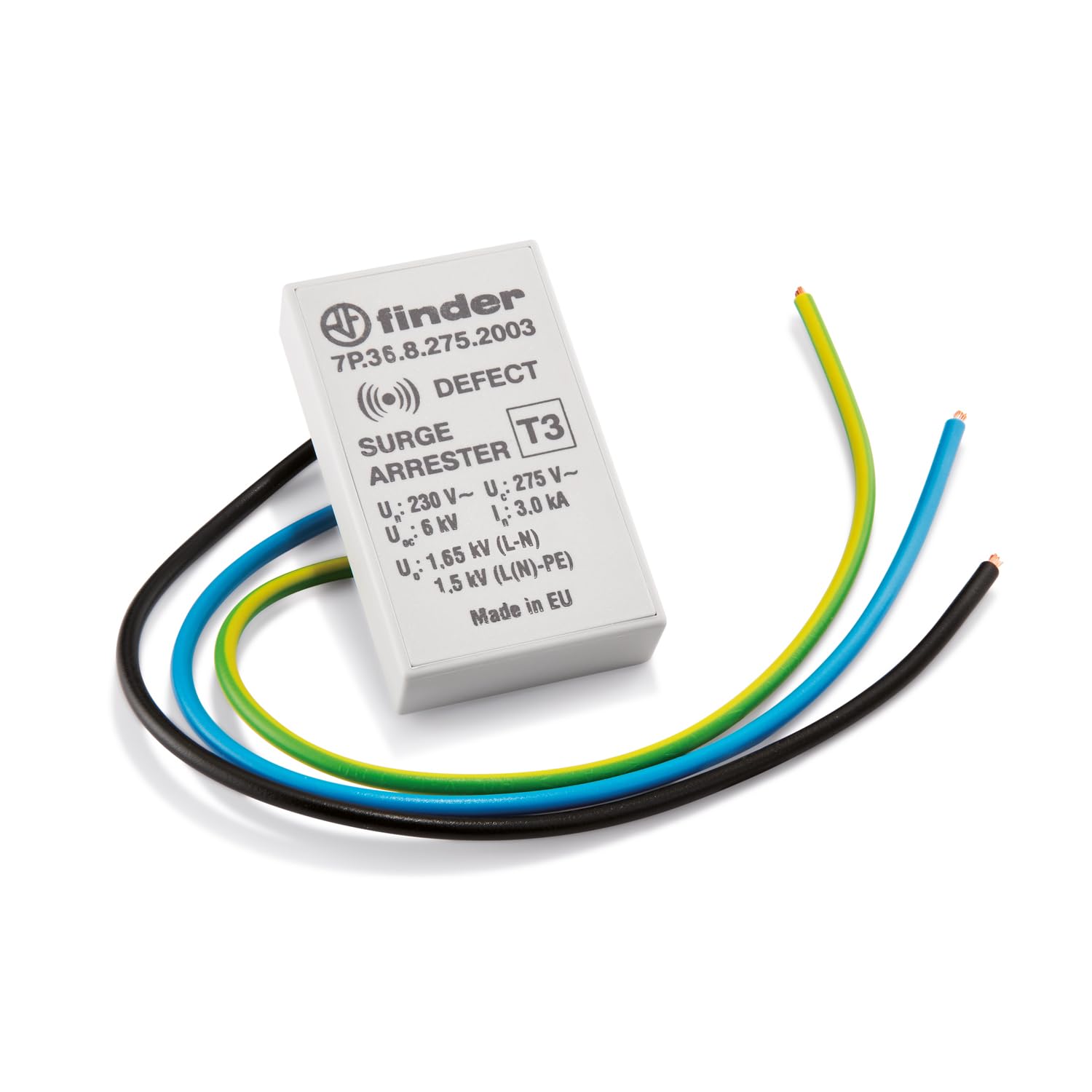 Finder 7P.36 Scaricatore di Sovratensione Tipo 3 TT TN-S Monofase DIN