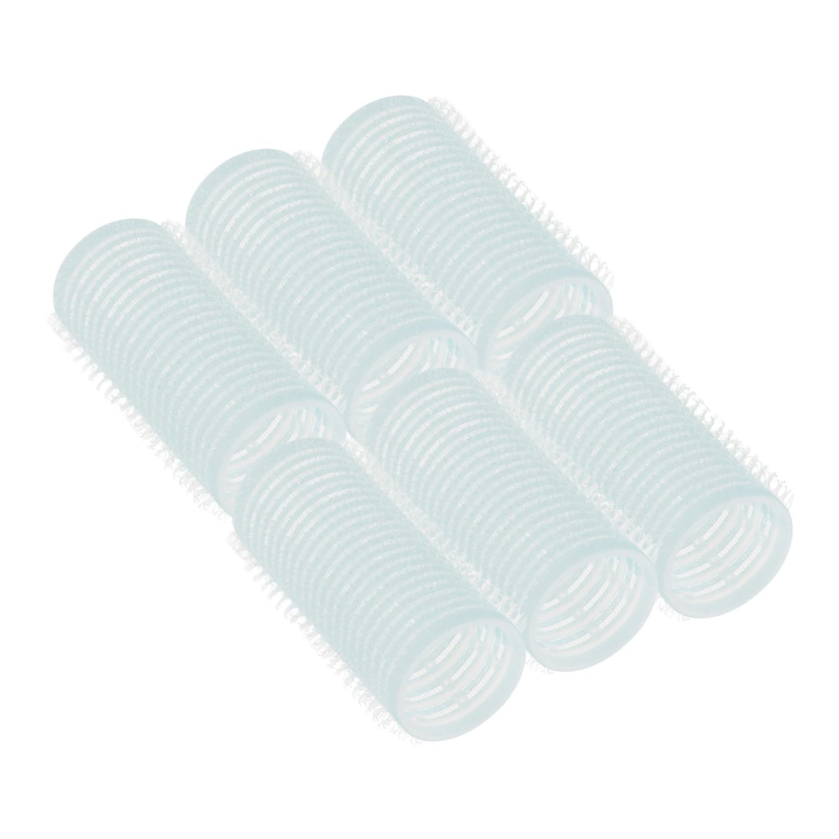 6Pcs Flexible Self Adhesive Hair Rollers Random Colors Curling Styling Tools for DIY Curly Hairstyles Comfortable for All Hair Types No Heat Required