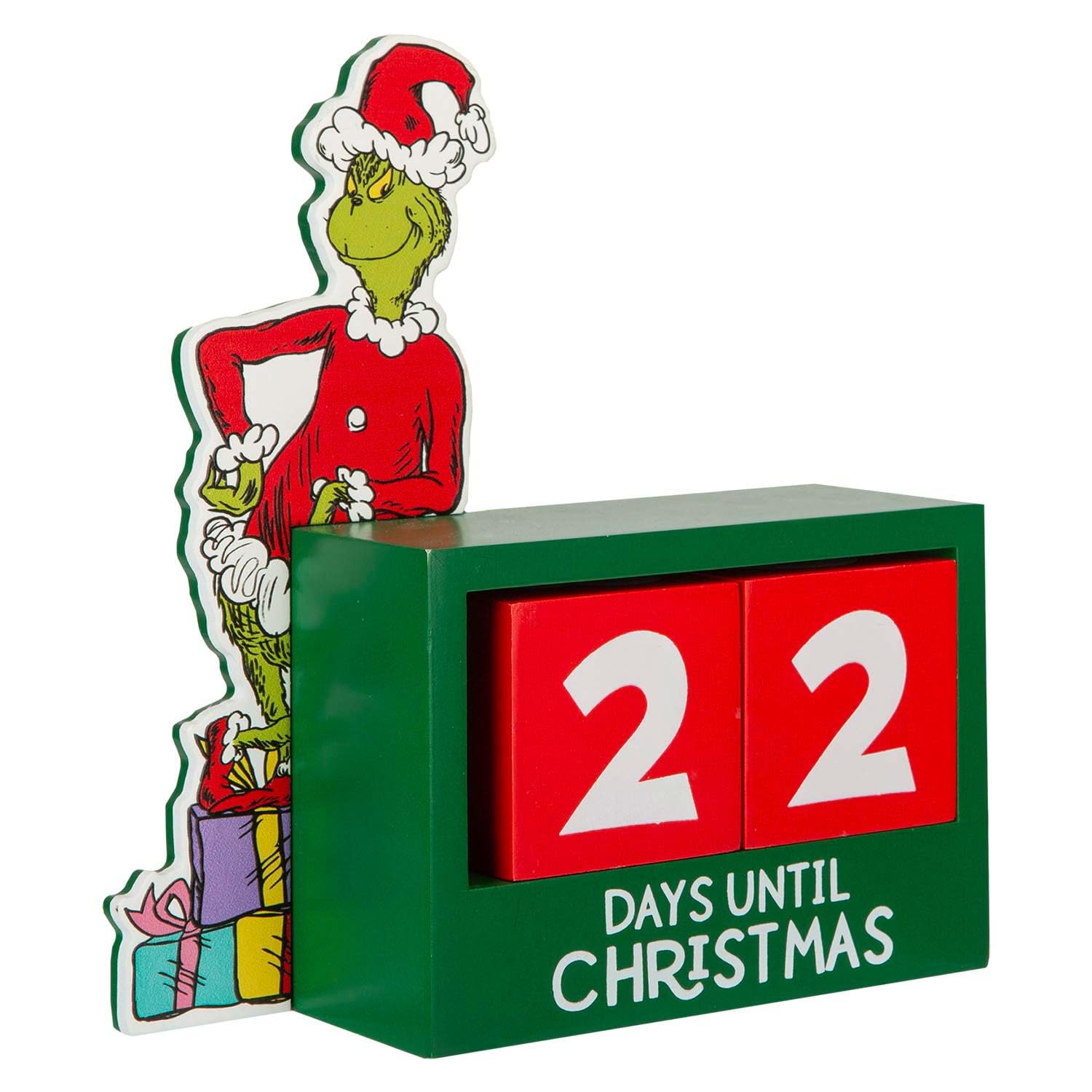 Grinch Christmas Decoration Festive Gift 20Cm X 18Cm Green X 1 from B&Q
