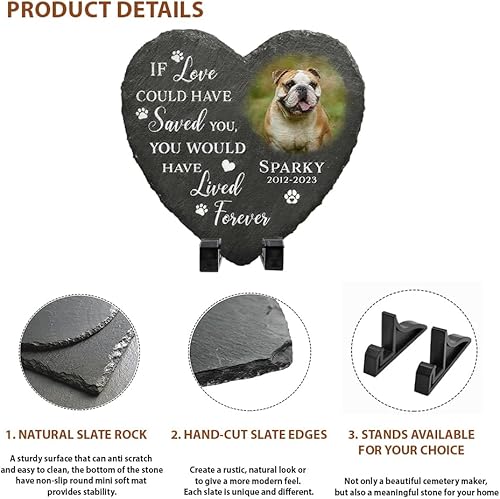 Miniatura 4 de Regalos conmemorativos para mascotas, regalos de duelo para perros, regalos conmemorativos para perros por pérdida de condolencias de perros, piedra