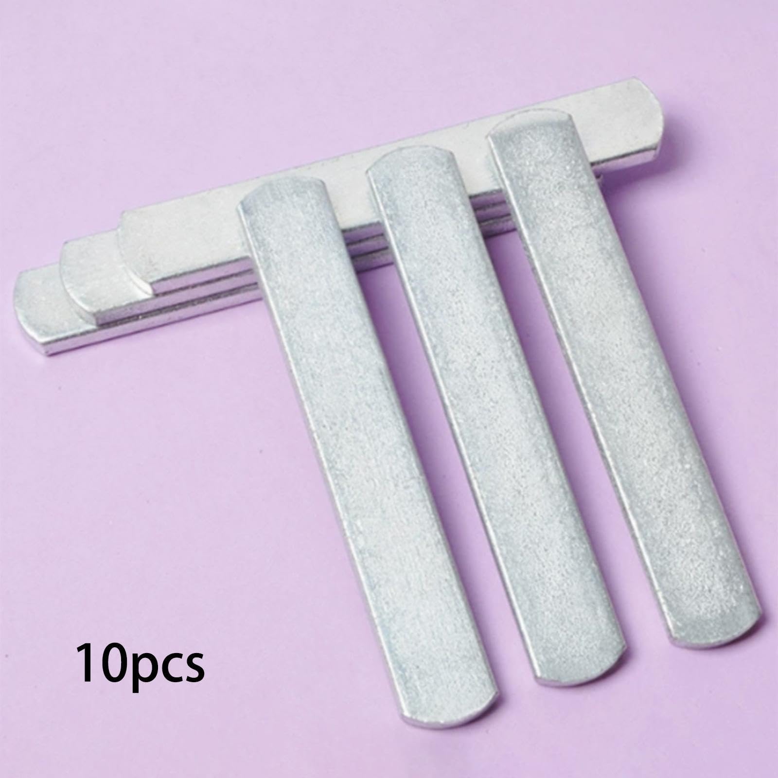 10 Pesi Lunghi in Acciaio per Allenamento, Resistenti E Versatili, Accessori per Attrezzature.