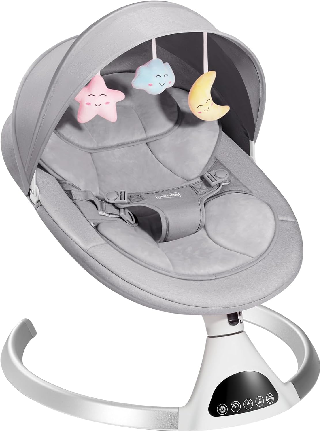 HARPPA Electric Baby Swing for Infants to Toddler, Portable Babies