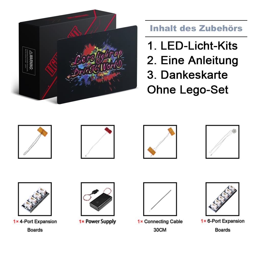 Lego 10298 Vespa 125 - Set di luci a LED, compatibile con kit modello Vespa, giocattolo decorativo per adulti