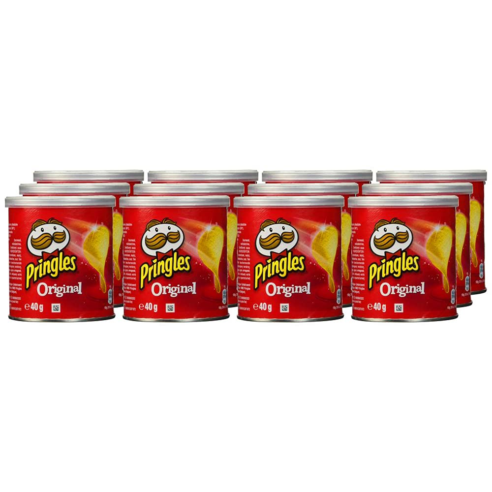 Pringles Original Flavoured Chips- 12 Pack, 40 Gm