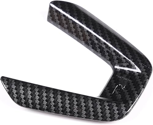 Miniatura 6 de Cubierta de ABS para volante de automóvil, tira decorativa en forma de U, para Mazda CX-5 2017-2022, calcomanías de moldura en forma de U para