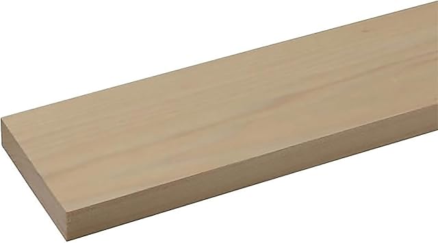 1/2 in. Thick X 1.5 in. X 24 in. Solid Poplar Board 1 Piece