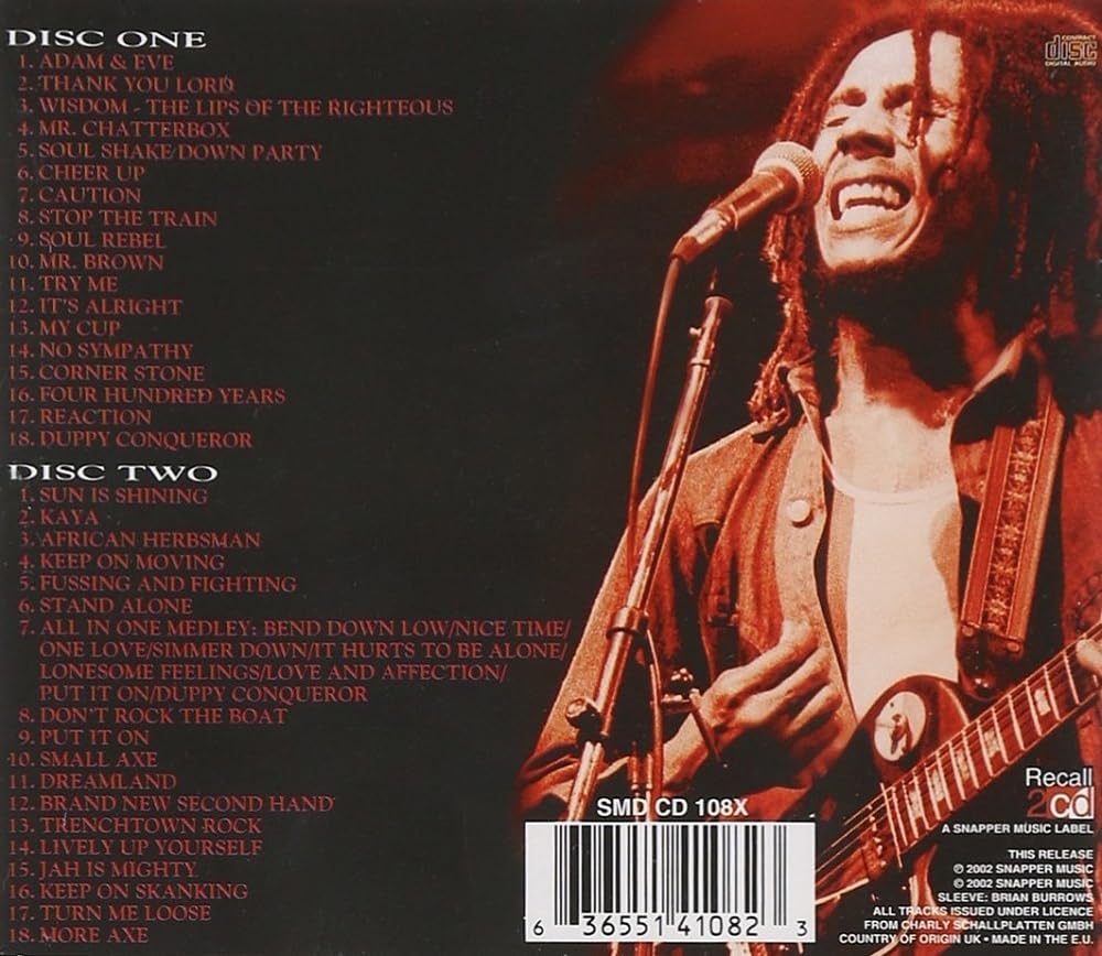 Bob Marley - Bustin' Out of Trenchtown CD Album - Used
