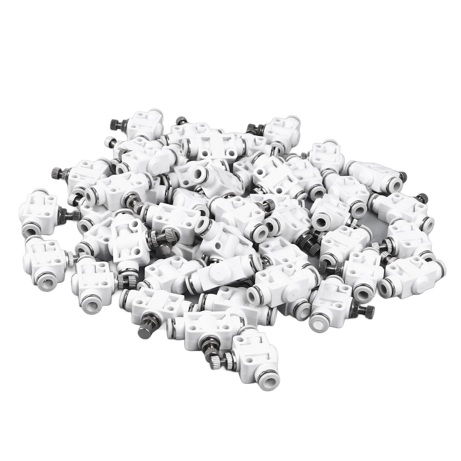 Oumefar Connettore Pneumatico Rapido, Raccordo per Tubo Regolabile