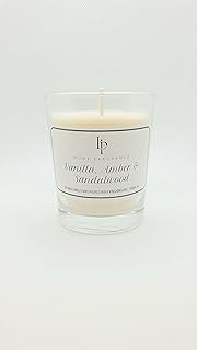 Vanilla, Amber and Sandalwood - Soy wax candle hand poured in Buckinghamshire
