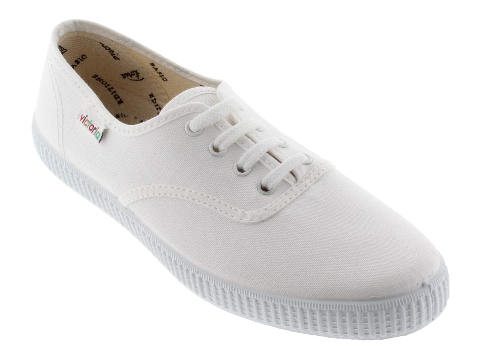 victoria Sneaker 1915 106613 | Tela & Lacci Bianchi per Adulto Unisex