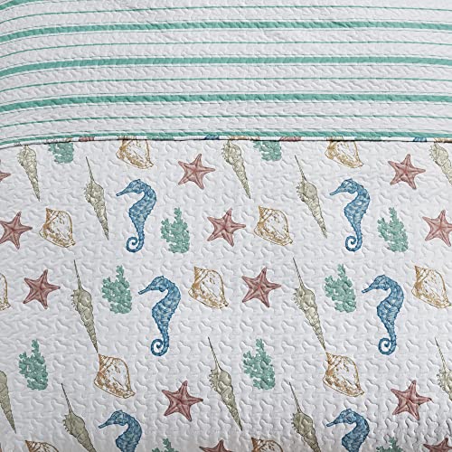 50% Off King Coastal Comforter Set – Reversible & Lightweight - Image 6