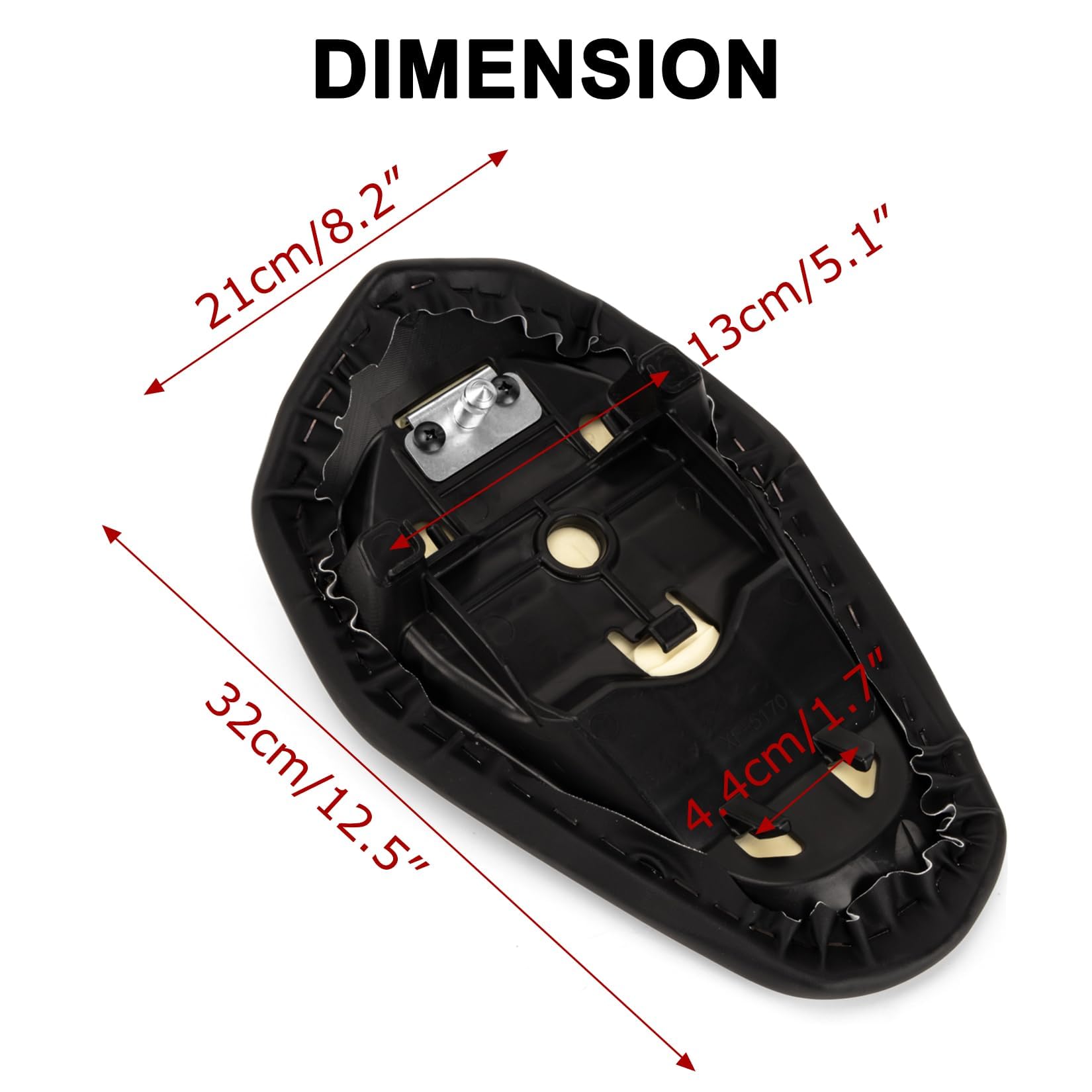 Amazon | バイク シート オートバイ用 リアシート クッション 後部助手