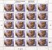 Louis B. Armstrong Sheet of Twenty 32 Cents Stamps Scott 2982