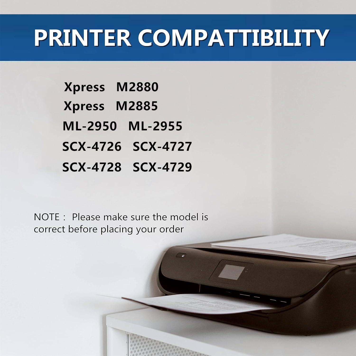 VICLABS JC91-01034A fuser Unit 110V Replacement for Samsung JC91-01034A fuser Unit for use in ML-2950 ML-2955 SCX-4726 SCX-4727 SCX-4728 SCX-4729 Xpress M2880 M2885 Printers,110V (1- Pack)