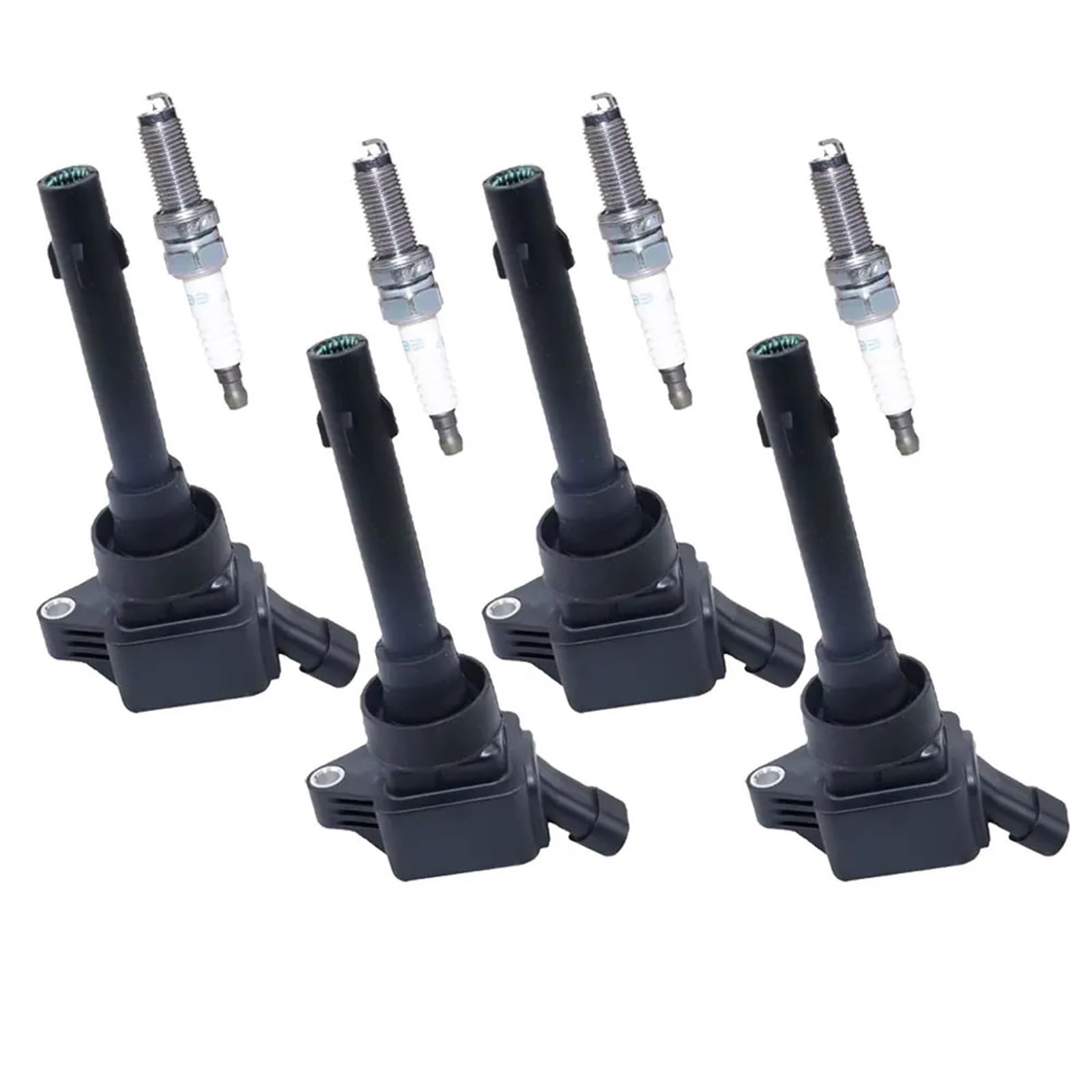 Bobina De Encendido De Gasolina 4 Uds bobina de encendido y bujías para Chery Tiggo 7 8 Arrizo GX 5 DR,0 Jetour X70 SWM G01 4T15B reemplazar