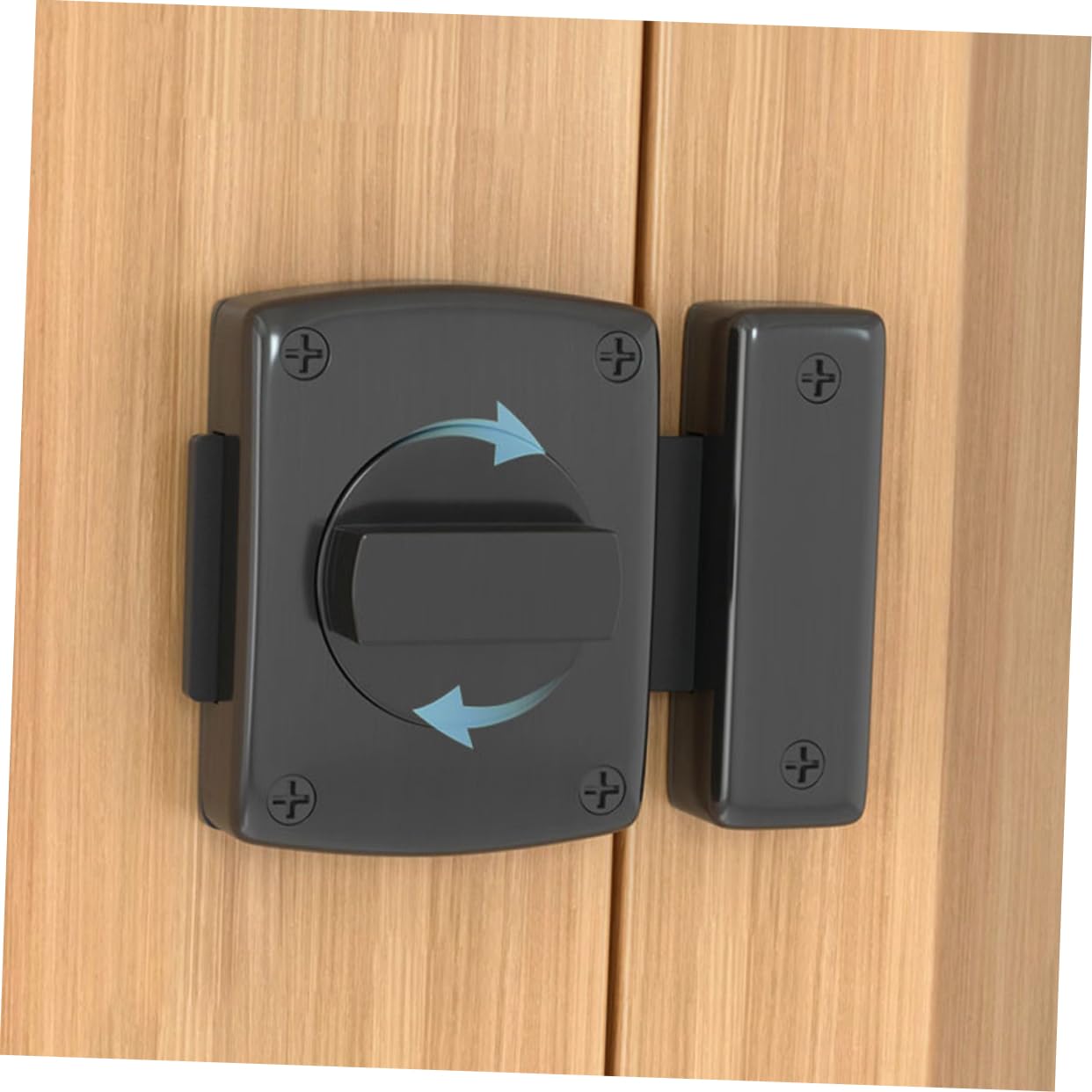 Angoily 5pezzi Serratura Scorrimento Di Sicurezza Per Porte Chiavistello Versatile Per Bagno e Armadi Design Elegante e Durevole