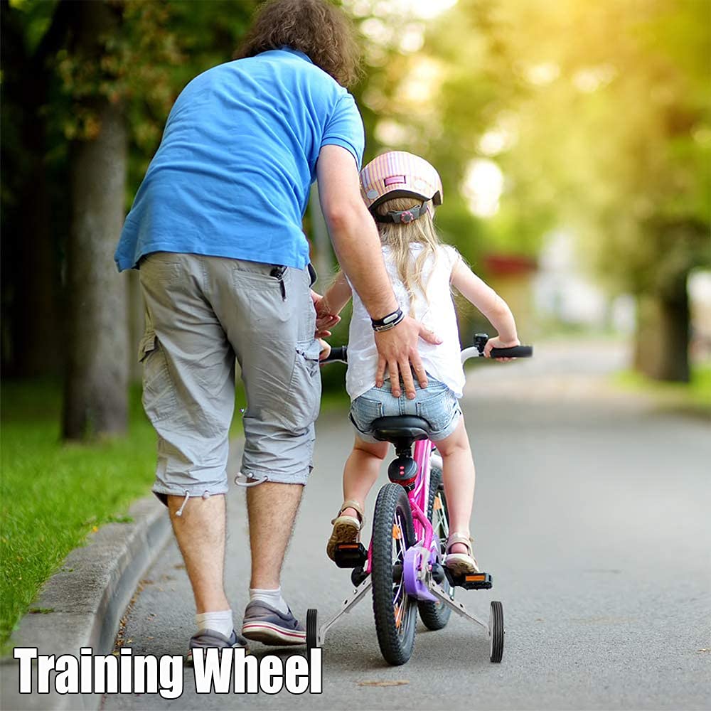 Anyingkai Stabilizzatori Bici,Ruote Stabilizzatrici,Ruote Laterali Bici Bambino,Ruote Stabilizzatrici,Rotelle Universali Bici,Training Wheels,Rotelle Bici Bambino,Rotelle Bici Bambini