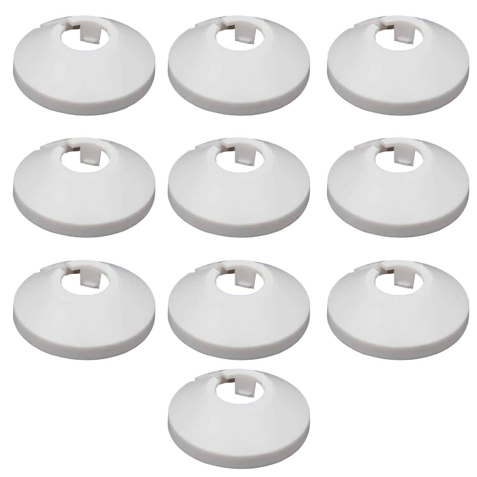 10 Pcs Radiator Pipe Prosette Heating Rosette Radiator Cover Smooth Floor Change & Protective Concealment