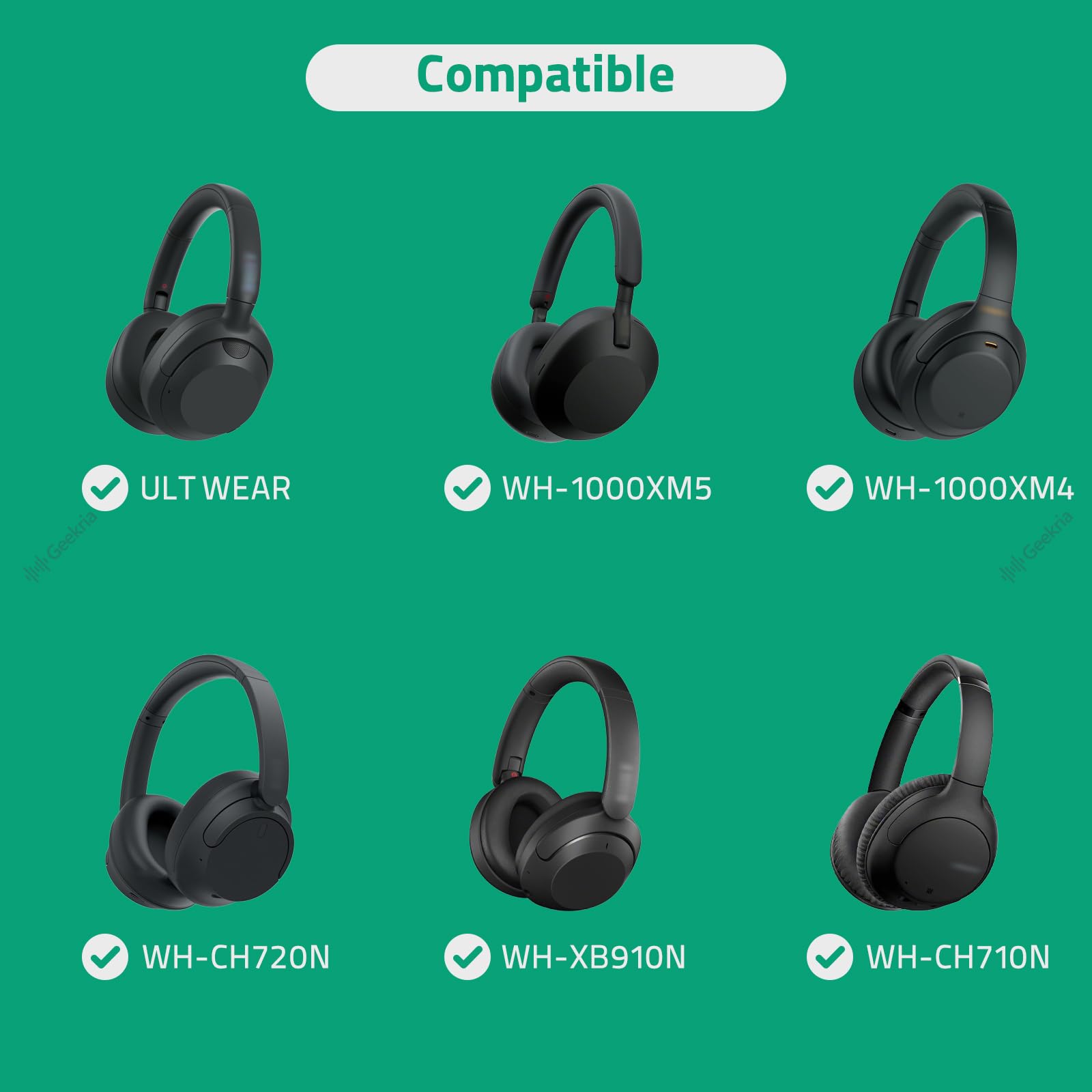 Amazon | Geekria ケーブル 互換性 オーディオコード ソニー