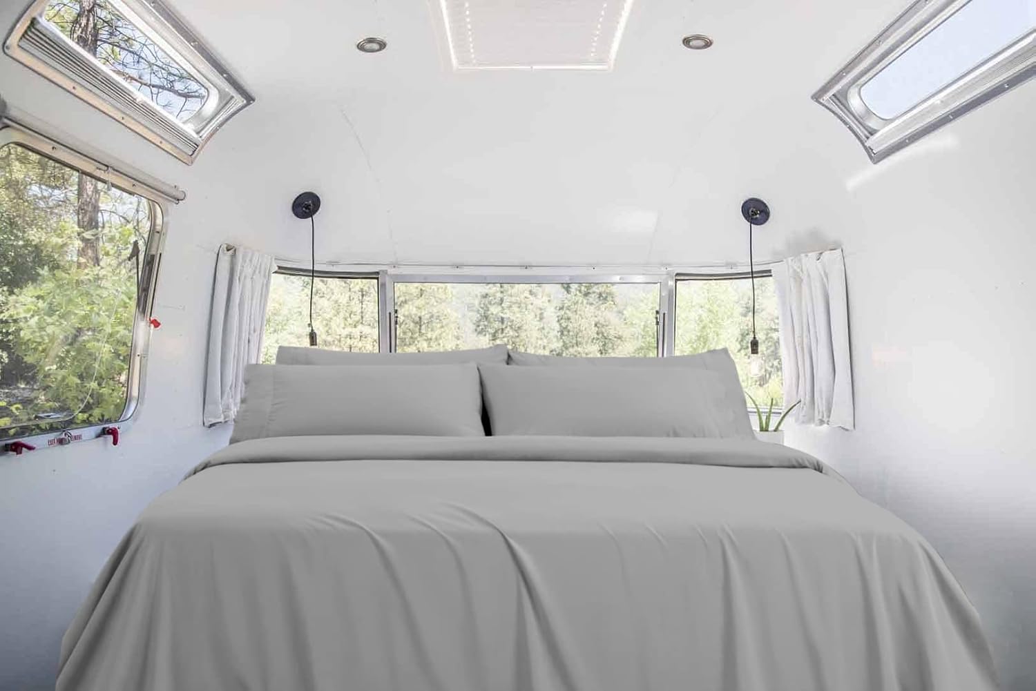 RV Short King Sheets Set 4 Pcs, 600 Thread Count 100