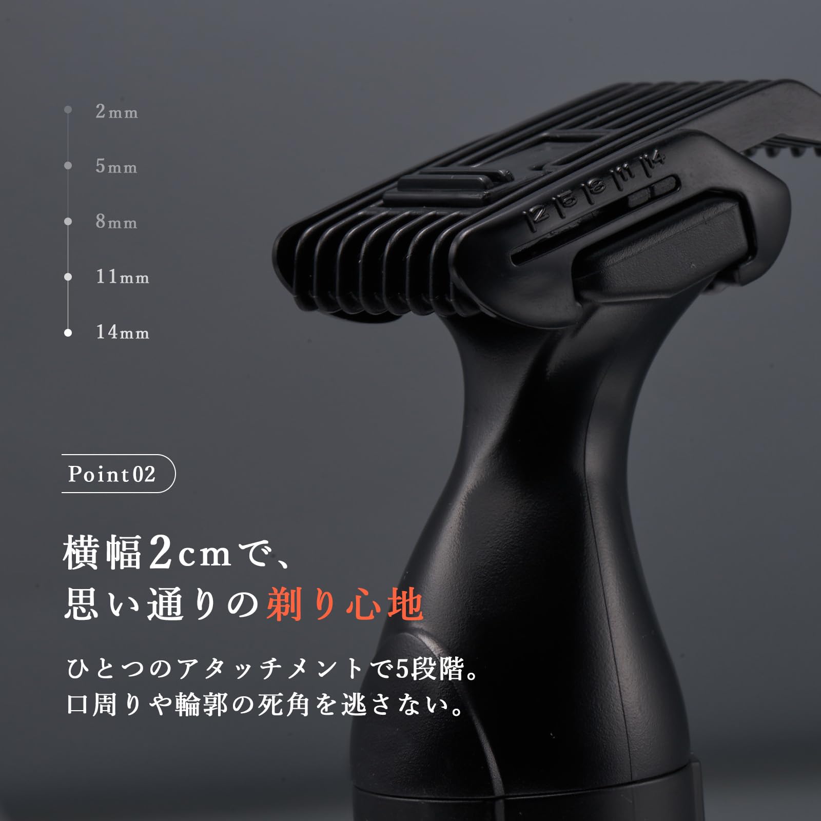 Amazon.co.jp: URBANER ヒゲトリマー IPX8防水で丸ごと水洗いOK 電池式