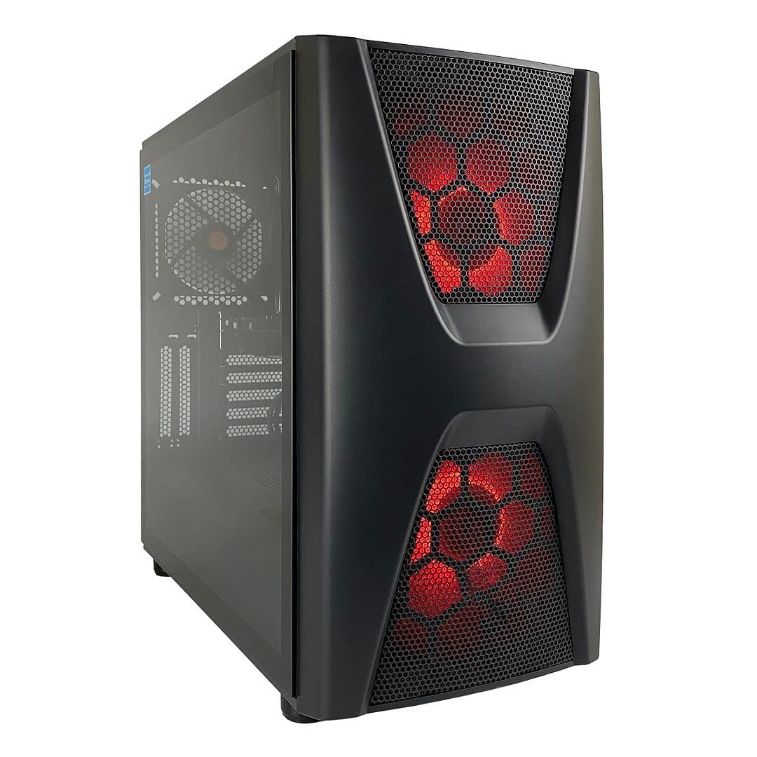 TJJ Gaming PC Desktop Computer Intel i7 3.40GHz,16GB Ram,New 1TB M.2 SSD,Windows 10 Home,WiFi Ready,