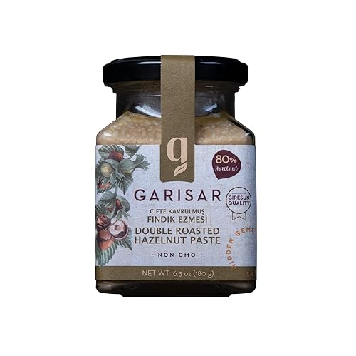 Garisar - Pasta de avellana asada doble - 80% avellana - 6.03 oz (1)