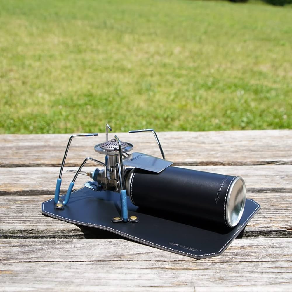 ヤエンストーブ ナギ GS-360 CB缶変換 レザーカバーセット ヤエンストーブ ナギ GS-360 CB缶変換 レザーカバーセット