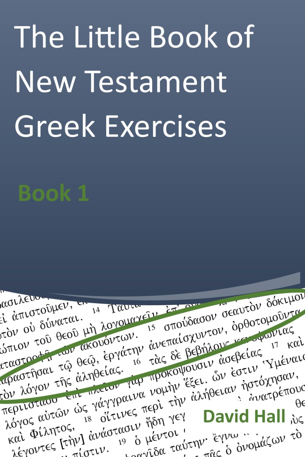 A Little Book of New Testament Greek Exercises: Book 1