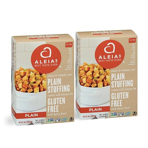 ALEIA'S MEJOR. SABOR. EVER. Mezcla de relleno simple – 10 onzas/paquete de 2 – Sabor auténtico, relleno clásico para recetas sin gluten, maíz, soja,