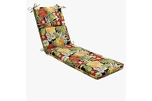 Pillow Perfect Tropic Floral Chaise Lounge Pillow