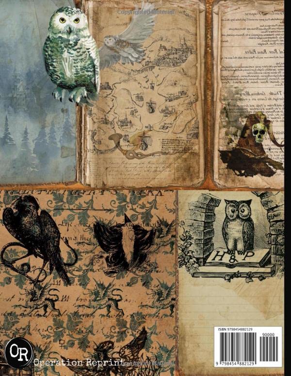 Miniatura 2 de Wizard School Junk Journal Ephemera Kit Includes 22 Pages For Magic School Scrapbooking