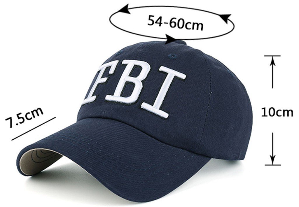 AKIZON FBI Hat Women Official - FBI 