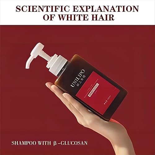 Miniatura 5 de UNILIPO El champú Glucan para el cuidado del cabello es esponjoso de 15.2fl oz, 15 onzas, número 17, suave, eliminación de la caspa, alivio de la
