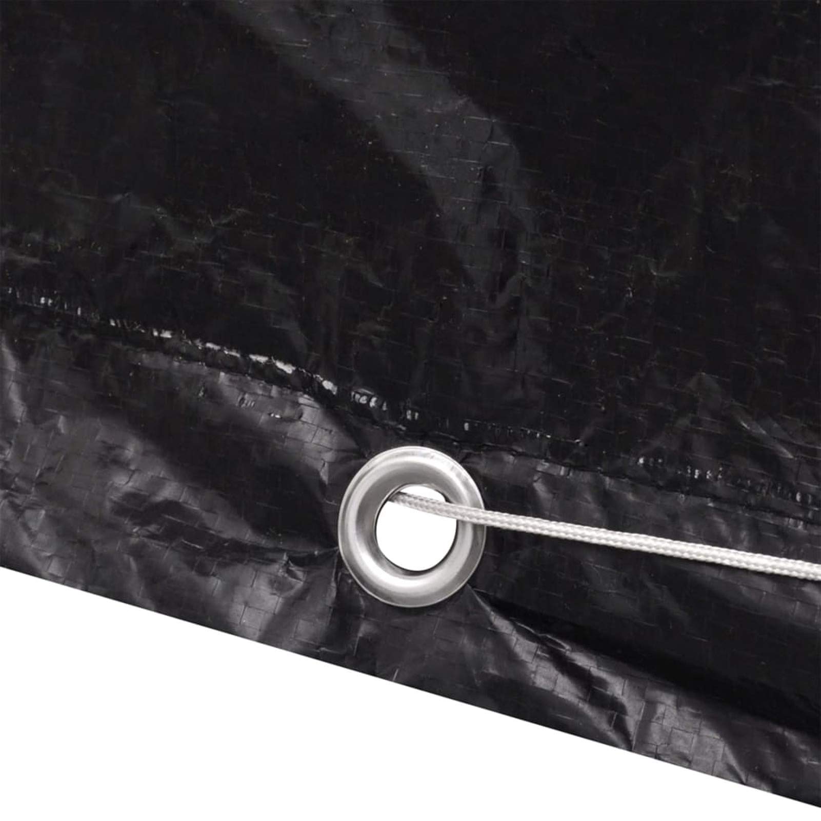 Homgoday Coperture Arredi Giardino 2 pz 8 Occhielli 218x77x55 cm, Lettini Prendisole, Divano Letto Mobili, Lettini da Giardino, Lettino da Piscina da Giardino per Esterno Piscina